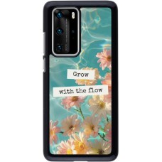 Huawei P40 Pro Case Hülle - Summer 2025 Grow with the flow