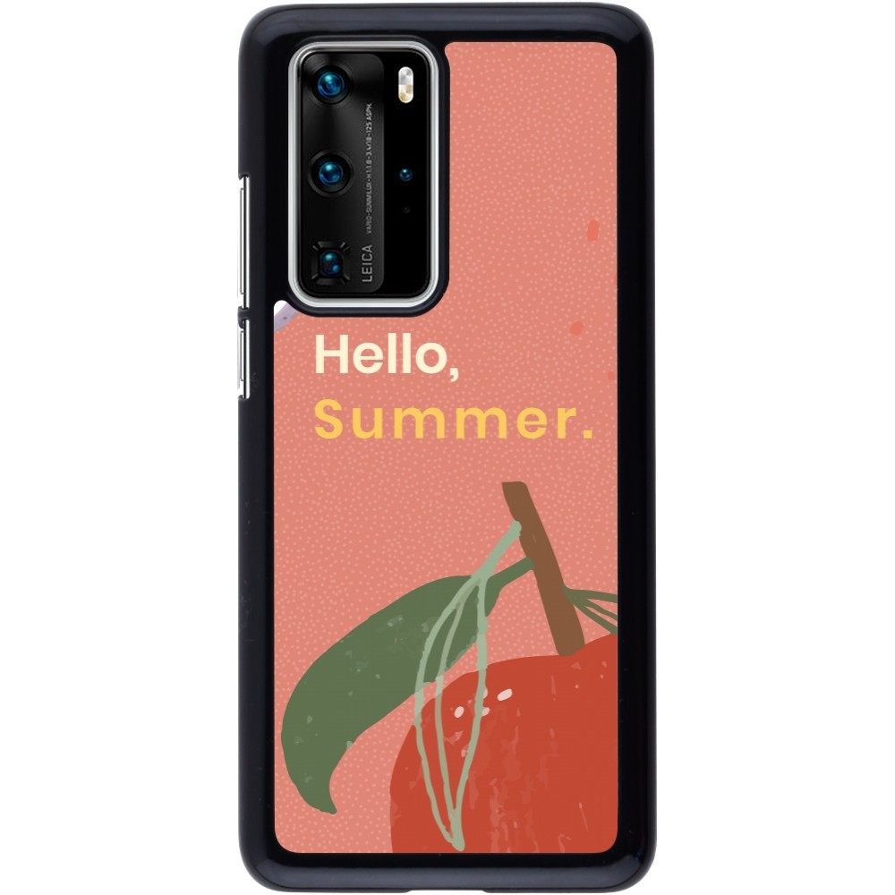 Huawei P40 Pro Case Hülle - Summer 2025 Hello summer