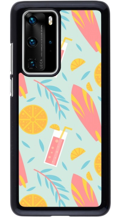Huawei P40 Pro Case Hülle - Summer 2025 Pattern citron