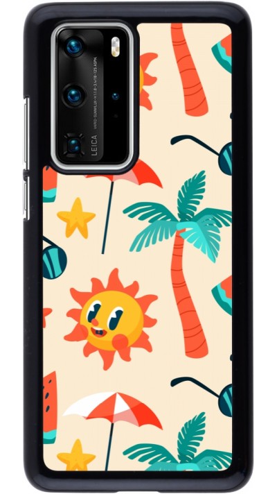 Huawei P40 Pro Case Hülle - Summer 2025 Pattern soleil