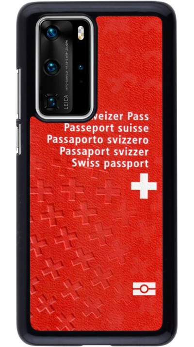 Hülle Huawei P40 Pro - Swiss Passport