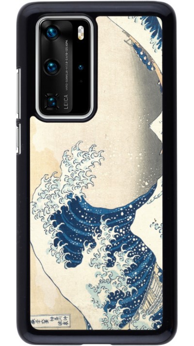 Huawei P40 Pro Case Hülle - Kunstbild - Die große Welle vor Kanagawa - Hokusai