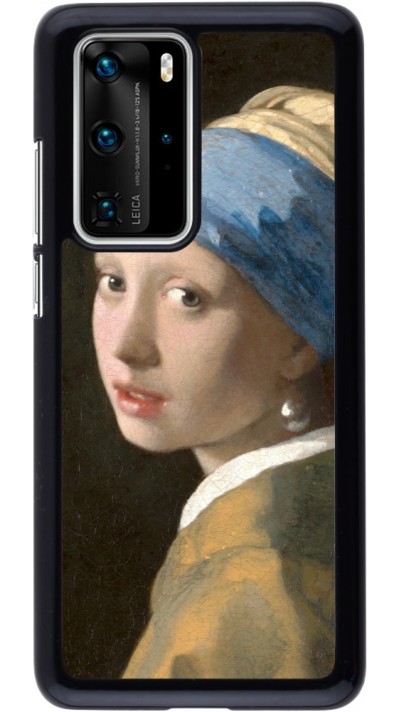 Huawei P40 Pro Case Hülle - Kunstbild - Das Mädchen mit dem Perlenohrring - Jan Vermeer