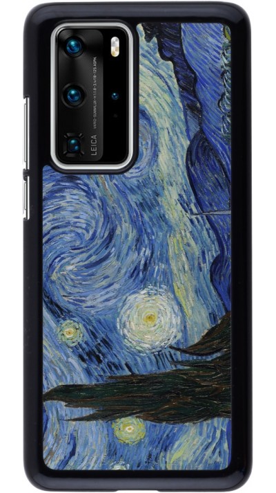 Huawei P40 Pro Case Hülle - Kunstbild - Sternennacht - Van Gogh