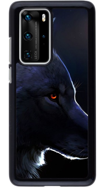 Hülle Huawei P40 Pro - Wolf Shape