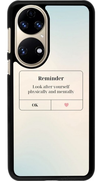 Hülle Huawei P50 - Reminder Look after yourself