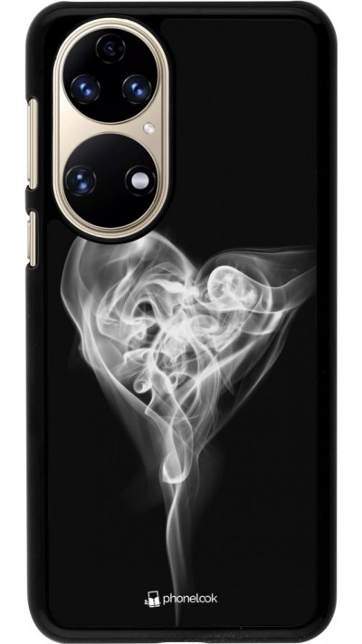Hülle Huawei P50 - Valentine 2022 Black Smoke