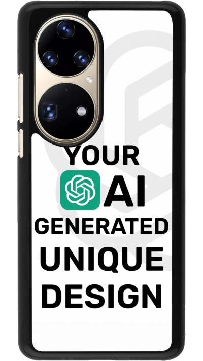 Huawei P50 Pro Case Hülle - 100% einzigartig erstellt dank Deiner Kreativität und künstlicher Intelligenz (KI)
