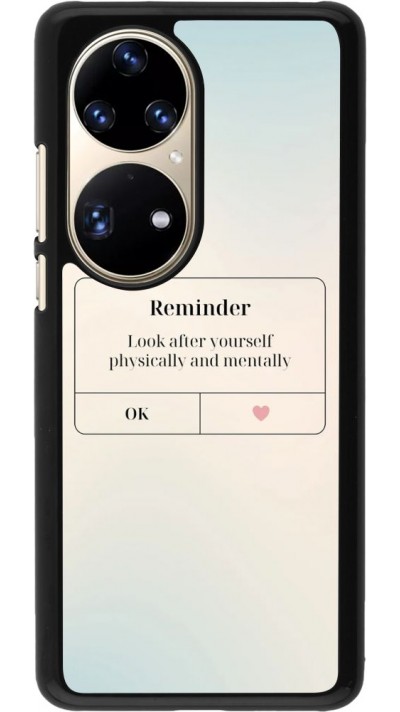 Hülle Huawei P50 Pro - Reminder Look after yourself