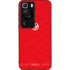 Huawei P60 Case Hülle - Silikon schwarz Tunesien 2026 personalisierbares Fussballtrikot