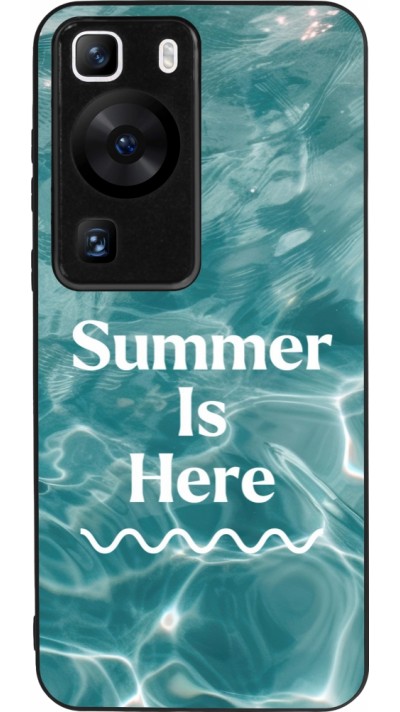 Coque Huawei P60 - Silicone rigide noir Summer 2025 Summer is here