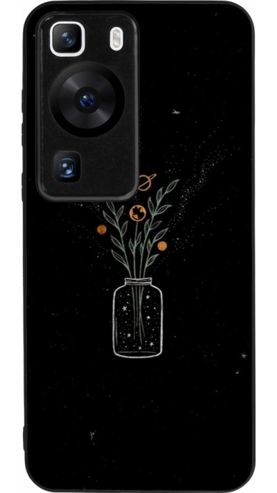 Huawei P60 Case Hülle - Silikon schwarz Vase black