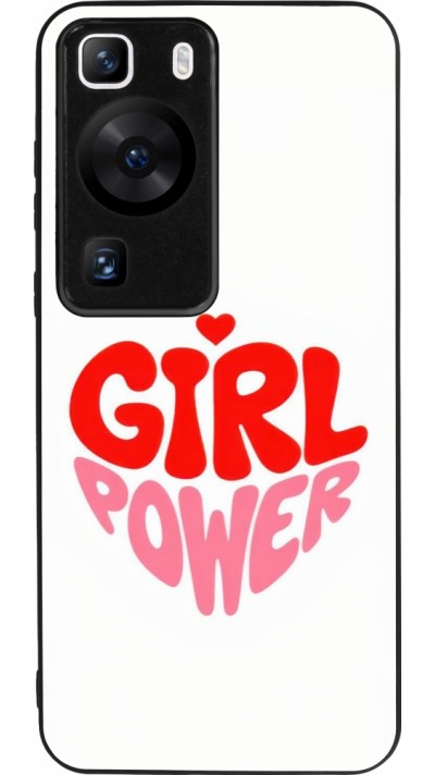Coque Huawei P60 - Silicone rigide noir Womens day 2026 6