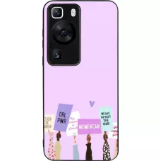 Huawei P60 Case Hülle - Silikon schwarz Womens day 2026 9