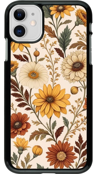 iPhone 11 Case Hülle - Autumn 25 Flower pattern