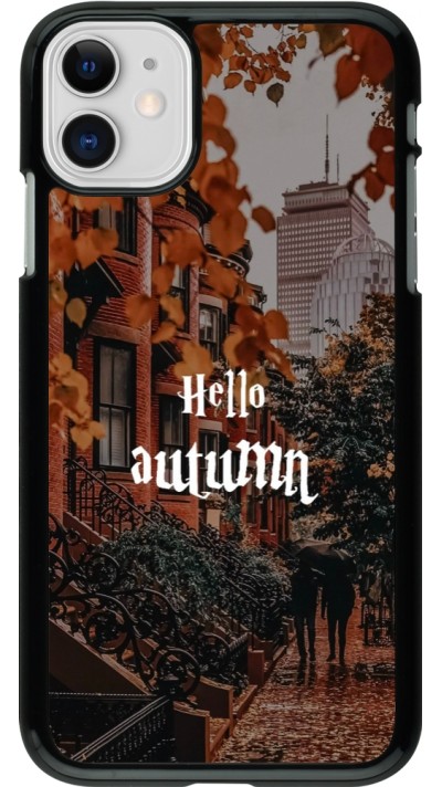 iPhone 11 Case Hülle - Autumn 25 Hello autumn