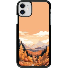 iPhone 11 Case Hülle - Autumn 25 Mountains
