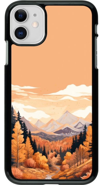 iPhone 11 Case Hülle - Autumn 25 Mountains