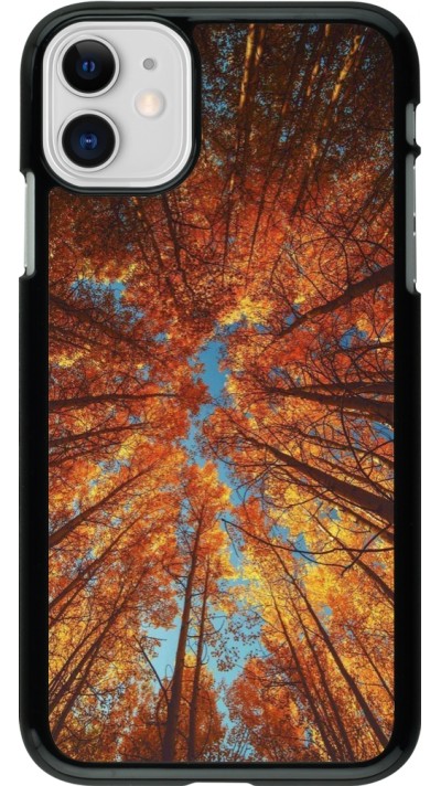 iPhone 11 Case Hülle - Autumn 25 Trees