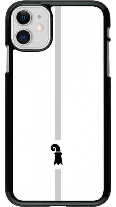 Coque iPhone 11 - Canton BS blanc