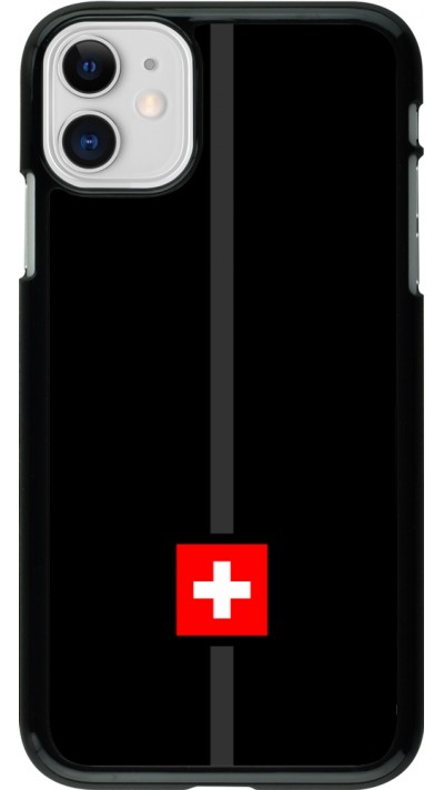 Coque iPhone 11 - Canton CH noir