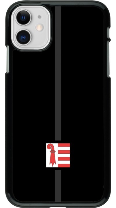 Coque iPhone 11 - Canton JU noir