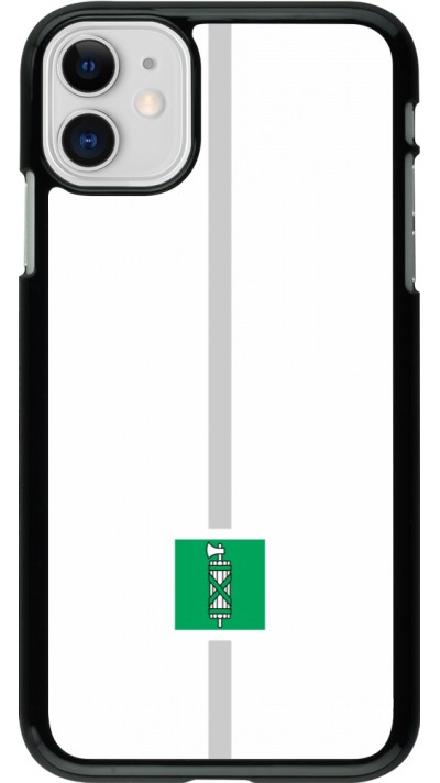 Coque iPhone 11 - Canton SG blanc