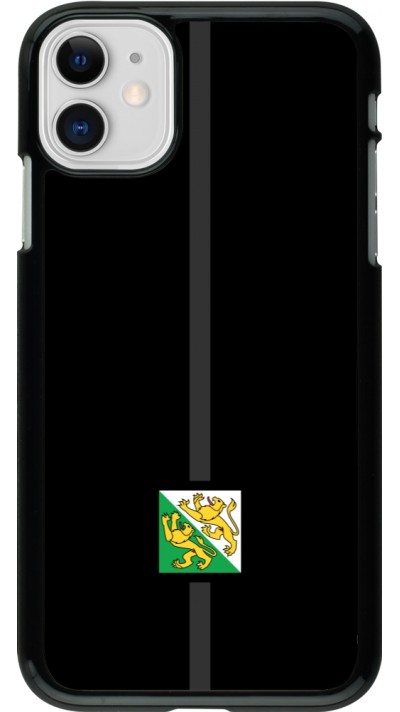 Coque iPhone 11 - Canton TG noir