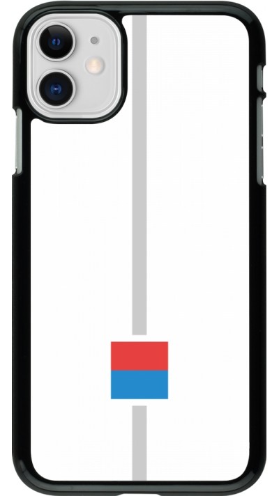 Coque iPhone 11 - Canton TI blanc