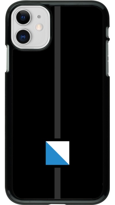 Coque iPhone 11 - Canton ZH noir
