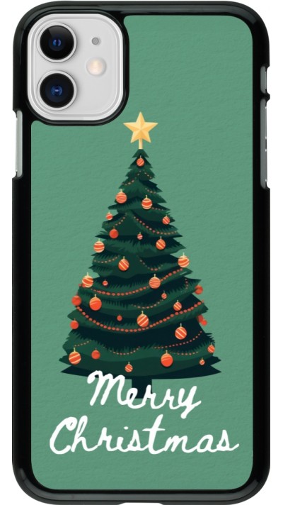 iPhone 11 Case Hülle - Christmas 25 Xmas Tree