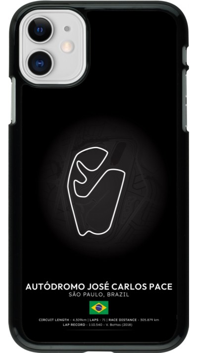 iPhone 11 Case Hülle - F1 Track 2025 Brazil
