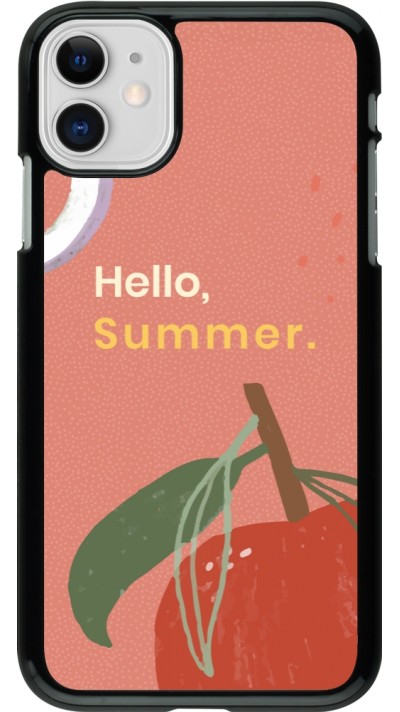 iPhone 11 Case Hülle - Summer 2025 Hello summer
