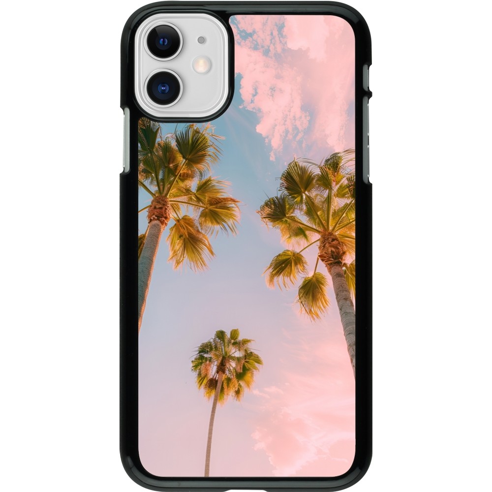 iPhone 11 Case Hülle - Summer 2025 Palmiers