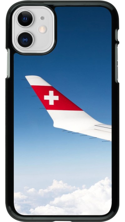 Coque iPhone 11 - Fête Nationale Suisse Sky Swiss Flag