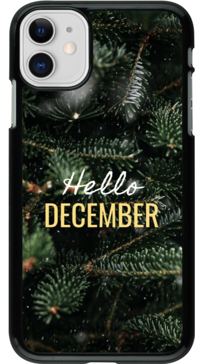 iPhone 11 Case Hülle - Winter 25 Winter hello december