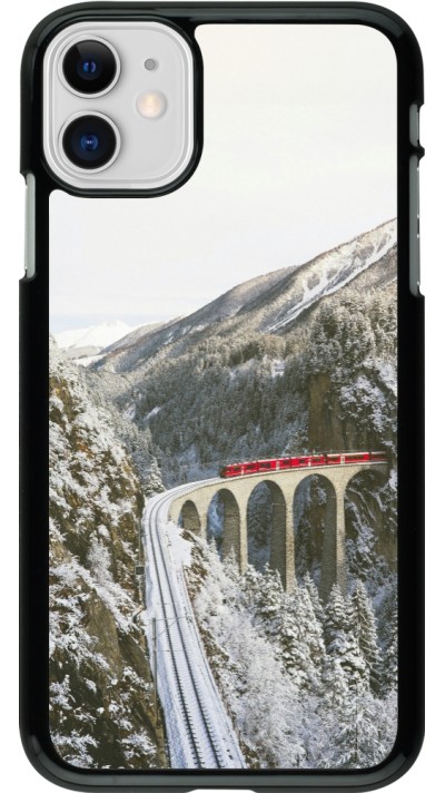 iPhone 11 Case Hülle - Winter 25 Winter polar express