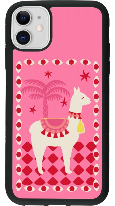 iPhone 11 Case Hülle - Silikon schwarz Alpaca 2026
