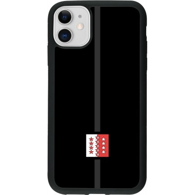 iPhone 11 Case Hülle - Silikon schwarz Kanton VS schwarz