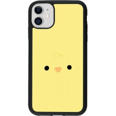 iPhone 11 Case Hülle - Silikon schwarz Easter 2026 Little chicken