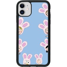 iPhone 11 Case Hülle - Silikon schwarz Easter 2026 Snoopy