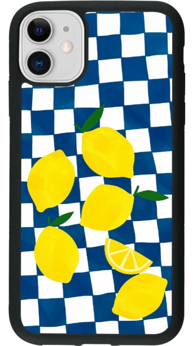 iPhone 11 Case Hülle - Silikon schwarz Illustration lemons 2026