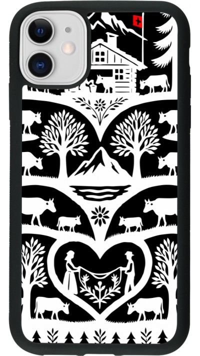 iPhone 11 Case Hülle - Silikon schwarz Poya Schweiz 2 schwarz