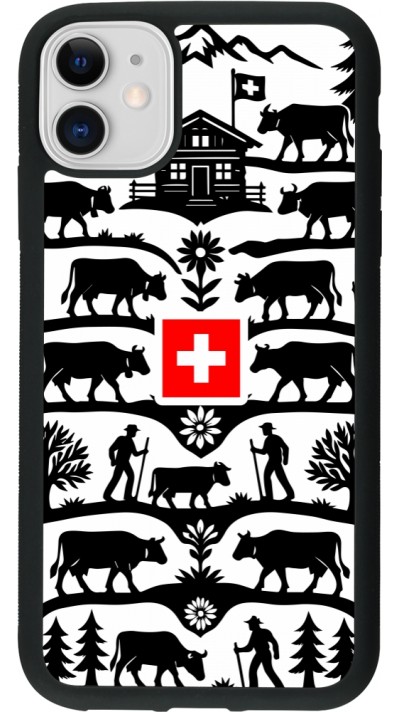 iPhone 11 Case Hülle - Silikon schwarz Poya Schweiz 3
