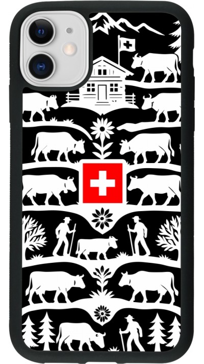 iPhone 11 Case Hülle - Silikon schwarz Poya Schweiz 3 schwarz