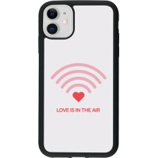 iPhone 11 Case Hülle - Silikon schwarz Saint Valentines Day 26 Love is in the air