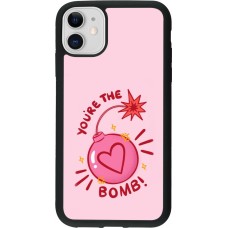 iPhone 11 Case Hülle - Silikon schwarz Saint Valentines Day 26 You are the bomb