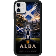 iPhone 11 Case Hülle - Silikon schwarz Fussball Schottland splash 2026