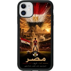 iPhone 11 Case Hülle - Silikon schwarz Fussball Ägypten splash 2026