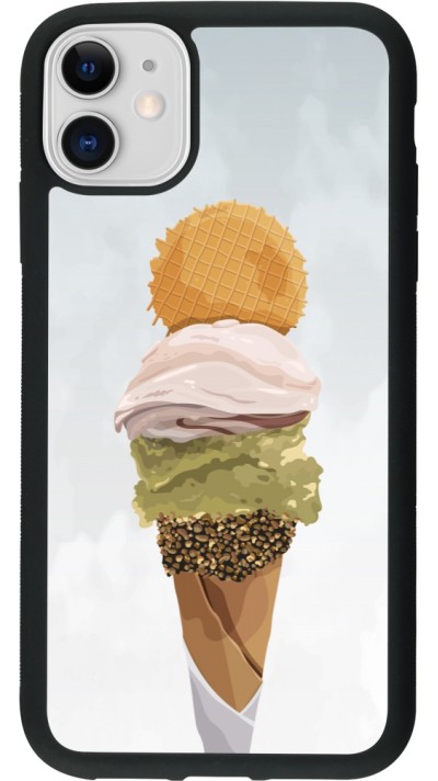 iPhone 11 Case Hülle - Silikon schwarz Summer 2025 Cornet